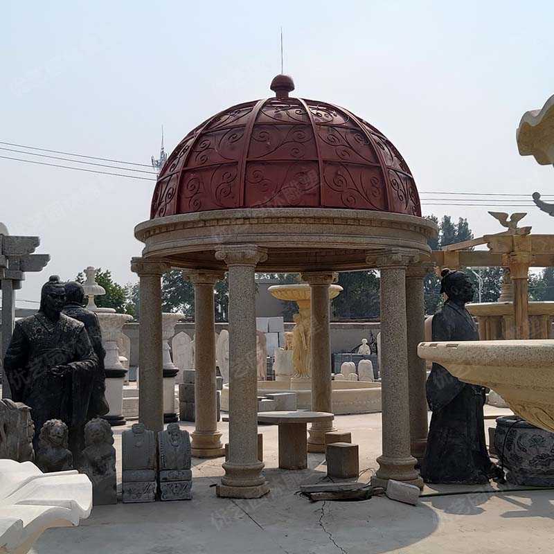 景觀雕塑定制,石雕涼亭如何保養(yǎng)