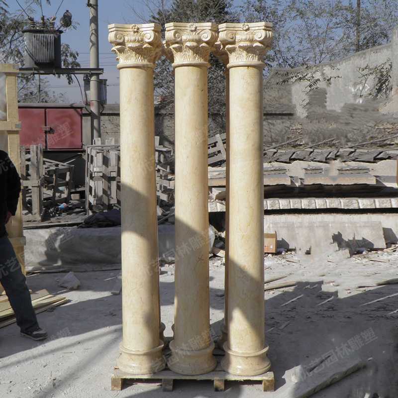 大理石羅馬柱，石材羅馬柱